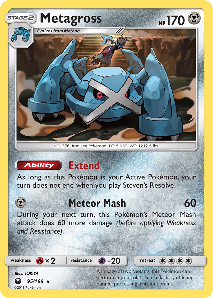 Metagross (95/168) [Sun & Moon: Celestial Storm] - Pokémon - Card Brawlers | Quebec | Canada |