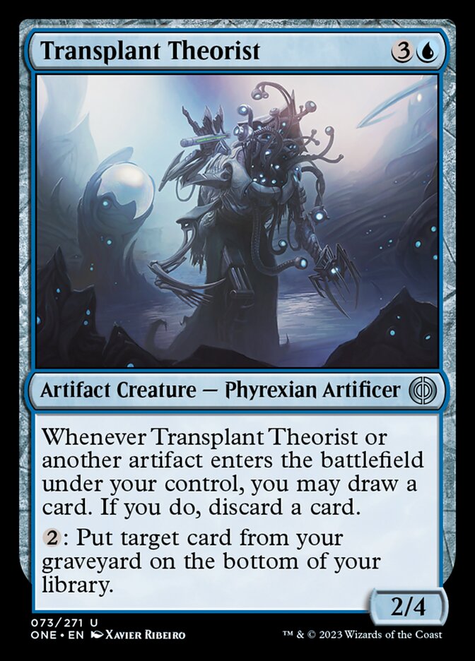 Transplant Theorist [Phyrexia: All Will Be One] - Magic: The Gathering - Card Brawlers | Quebec | Canada |