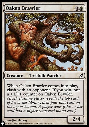 Oaken Brawler [The List] - Magic: The Gathering - Card Brawlers | Quebec | Canada |