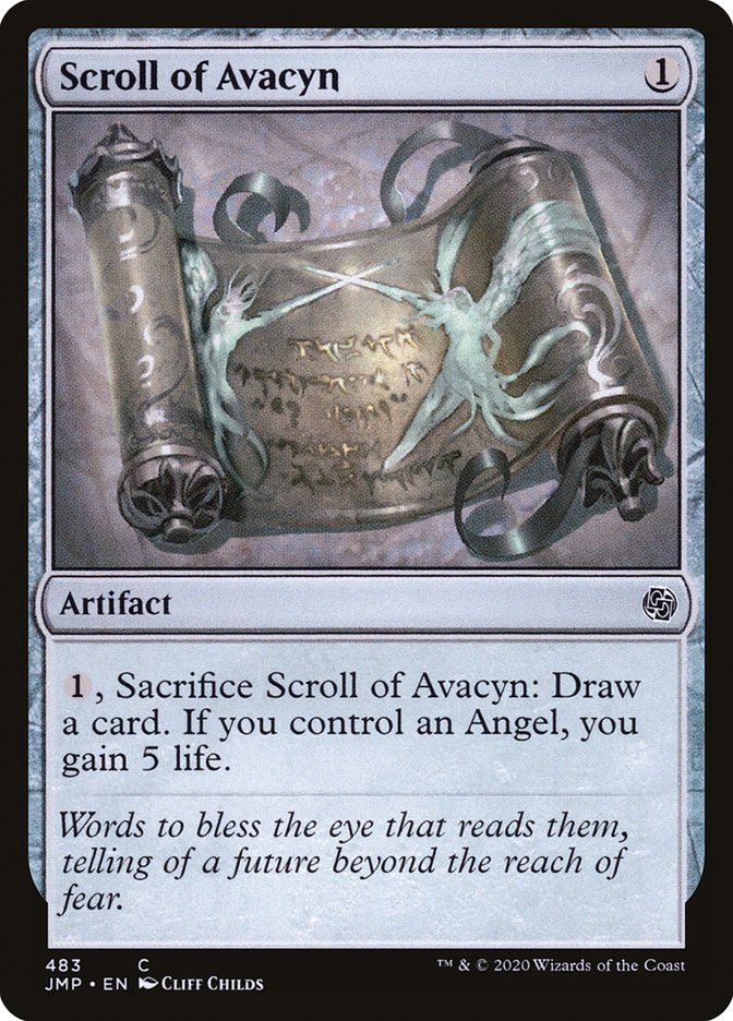 Scroll of Avacyn [Jumpstart] - Magic: The Gathering - Card Brawlers | Quebec | Canada |