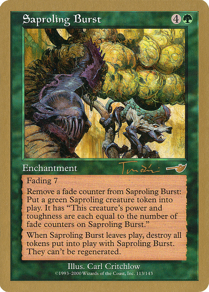 Saproling Burst (Jan Tomcani) [World Championship Decks 2001] - Magic: The Gathering - Card Brawlers | Quebec | Canada |