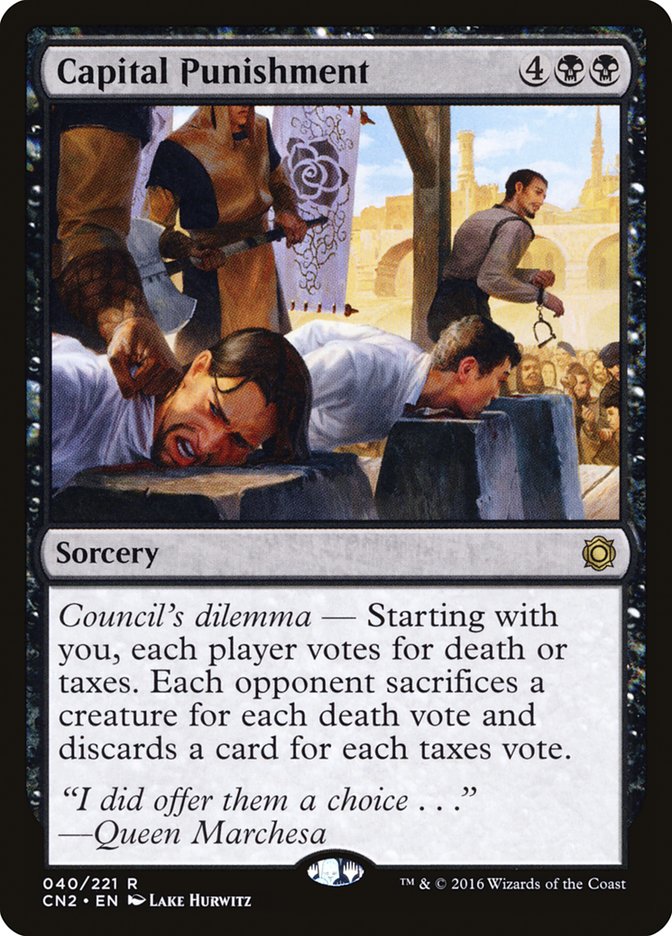 Capital Punishment [Conspiracy: Take the Crown] - Magic: The Gathering - Card Brawlers | Quebec | Canada |