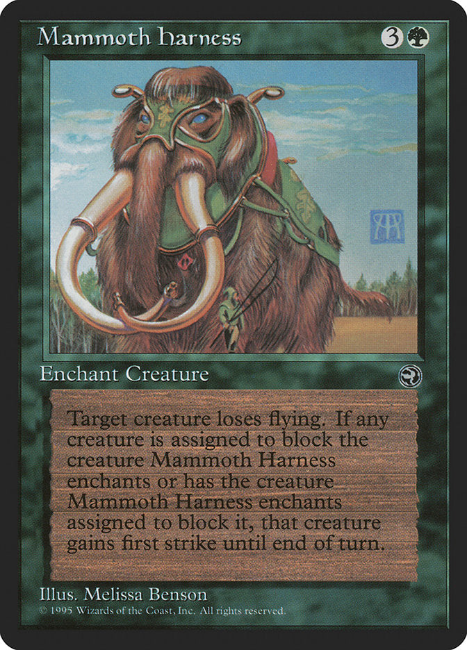 Mammoth Harness [Homelands] - Magic: The Gathering - Card Brawlers | Quebec | Canada |
