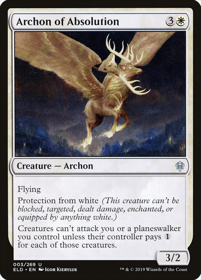 Archon of Absolution [Throne of Eldraine] - Magic: The Gathering - Card Brawlers | Quebec | Canada |