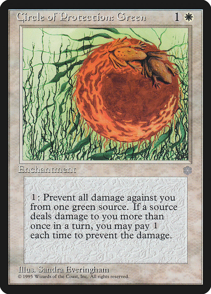 Circle of Protection: Green [Ice Age] - Magic: The Gathering - Card Brawlers | Quebec | Canada |
