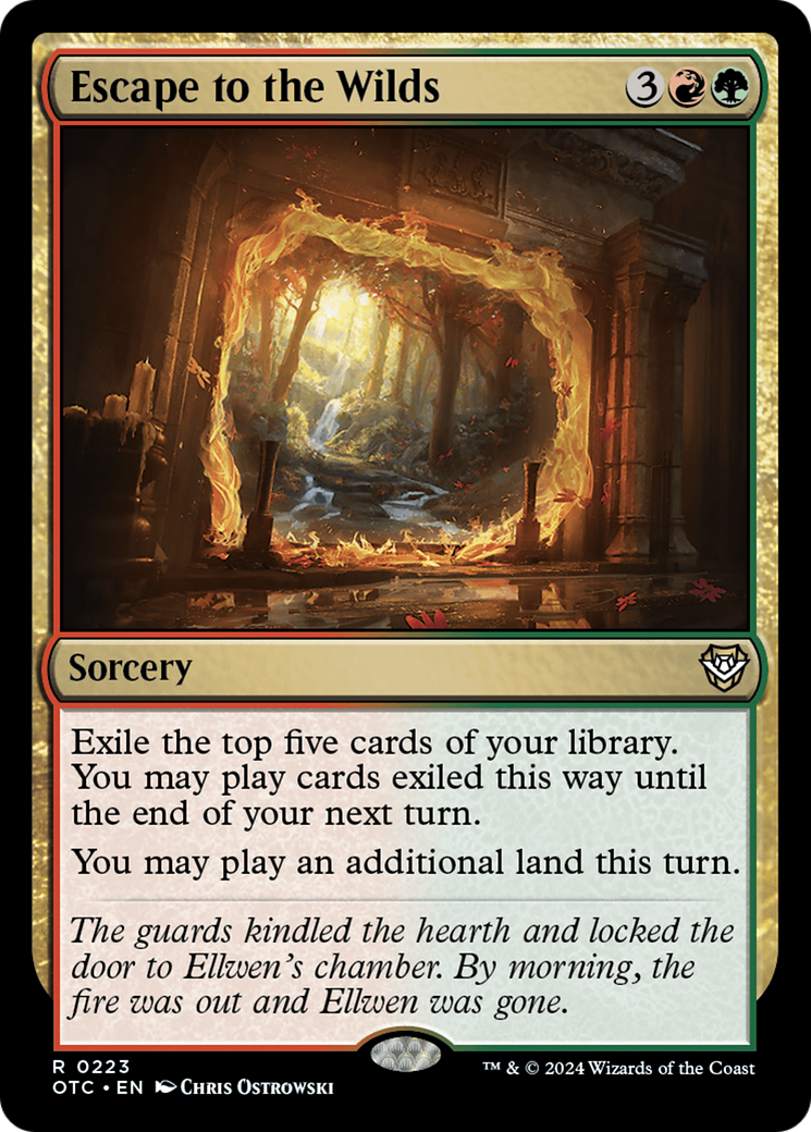 Escape to the Wilds [Outlaws of Thunder Junction Commander] - Magic: The Gathering - Card Brawlers | Quebec | Canada |
