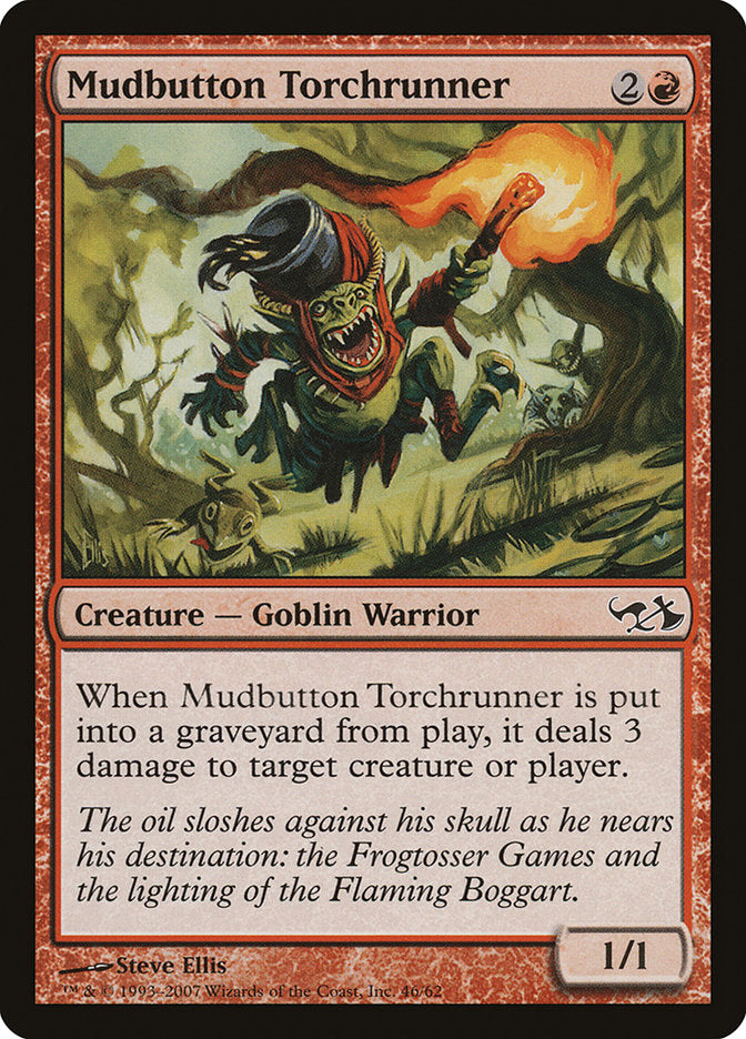 Mudbutton Torchrunner [Duel Decks: Elves vs. Goblins] - Magic: The Gathering - Card Brawlers | Quebec | Canada |