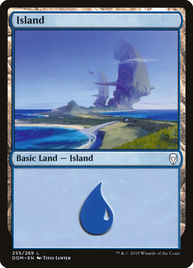 Island (255) [Dominaria] - Magic: The Gathering - Card Brawlers | Quebec | Canada |