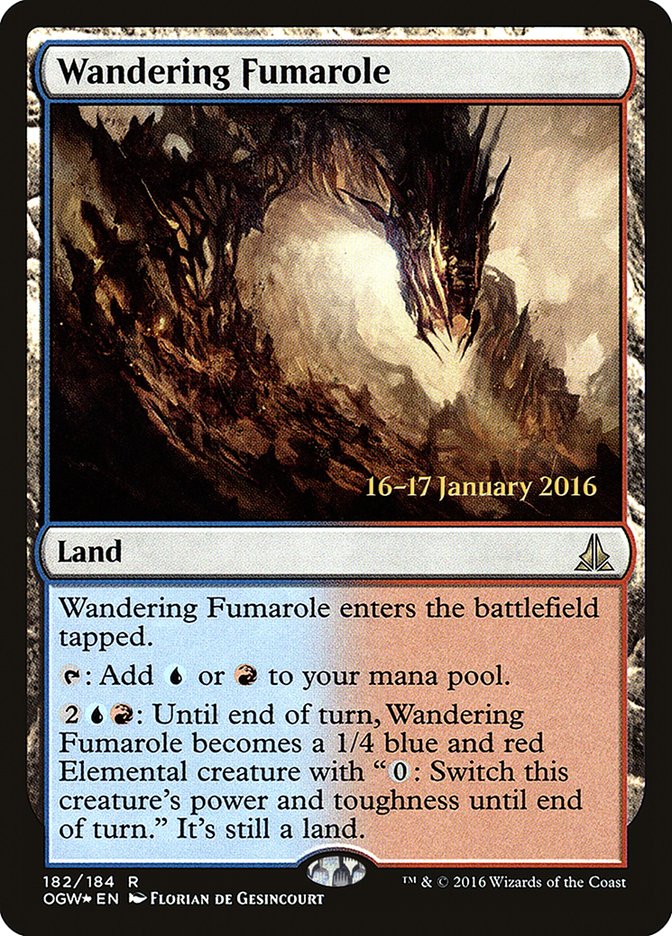 Wandering Fumarole [Oath of the Gatewatch Prerelease Promos] - Magic: The Gathering - Card Brawlers | Quebec | Canada |