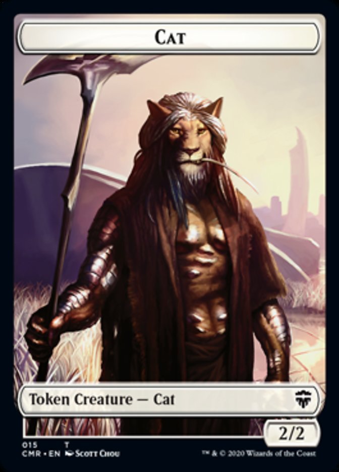 Cat // Soldier Double-Sided Token [Commander Legends Tokens] - Magic: The Gathering - Card Brawlers | Quebec | Canada |