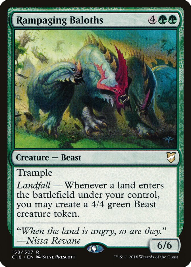 Rampaging Baloths [Commander 2018] - Magic: The Gathering - Card Brawlers | Quebec | Canada |