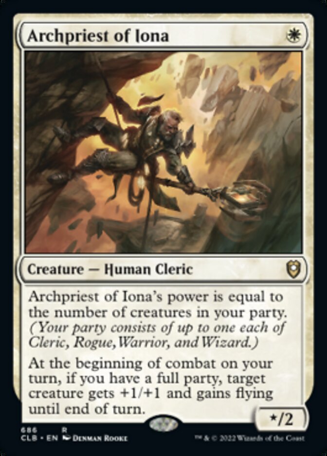 Archpriest of Iona [Commander Legends: Battle for Baldur's Gate] - Magic: The Gathering - Card Brawlers | Quebec | Canada |