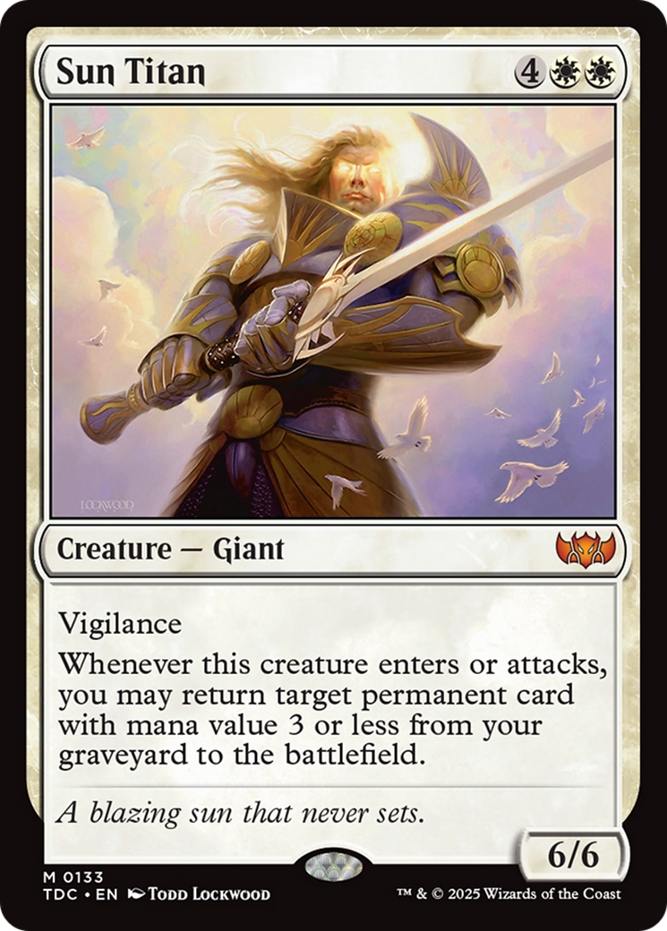 Sun Titan [Tarkir: Dragonstorm Commander] - Magic: The Gathering - Card Brawlers | Quebec | Canada |