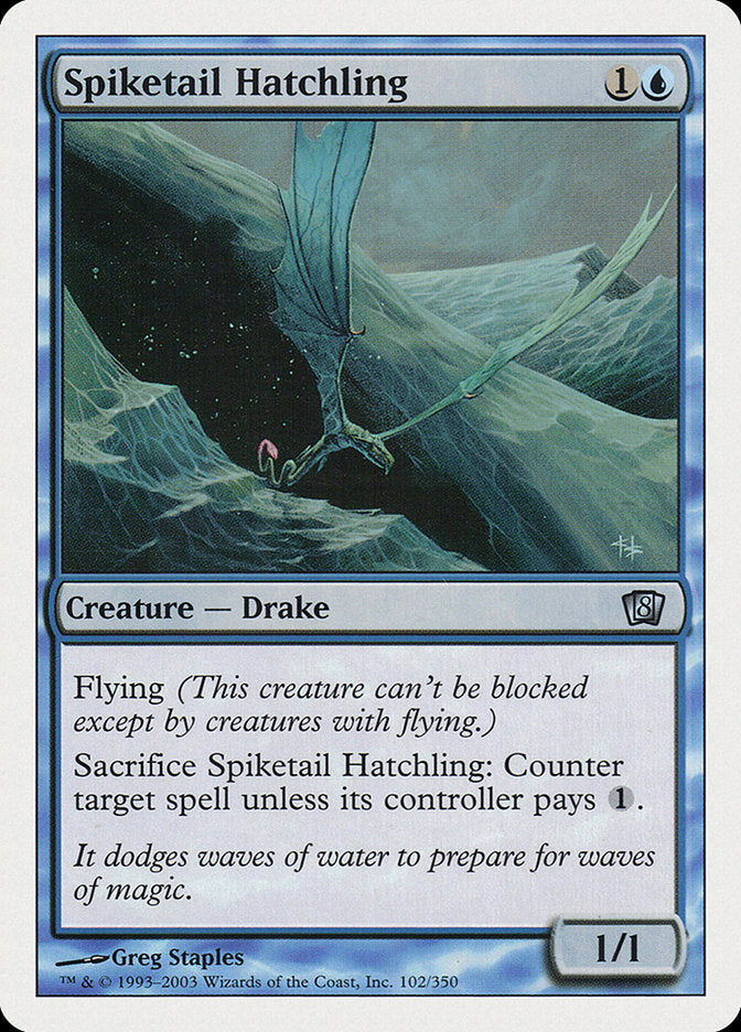 Spiketail Hatchling [Eighth Edition] - Magic: The Gathering - Card Brawlers | Quebec | Canada |