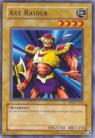 Axe Raider [DB2-EN092] Common - Yu-Gi-Oh! - Card Brawlers | Quebec | Canada |