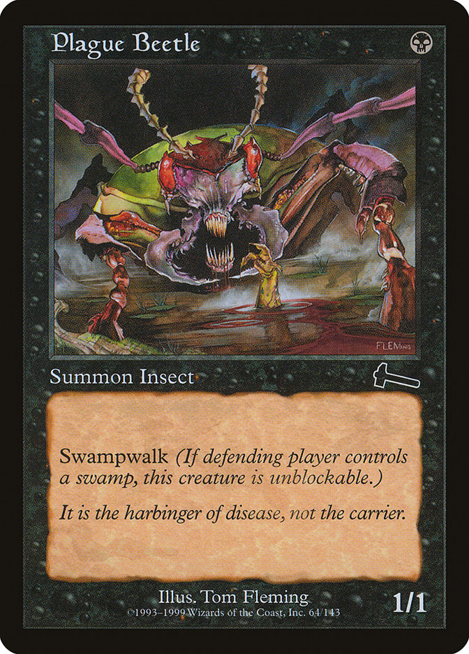 Plague Beetle [Urza's Legacy] - Magic: The Gathering - Card Brawlers | Quebec | Canada |