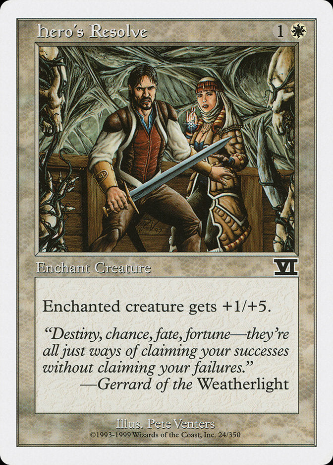 Hero's Resolve [Classic Sixth Edition] - Magic: The Gathering - Card Brawlers | Quebec | Canada |