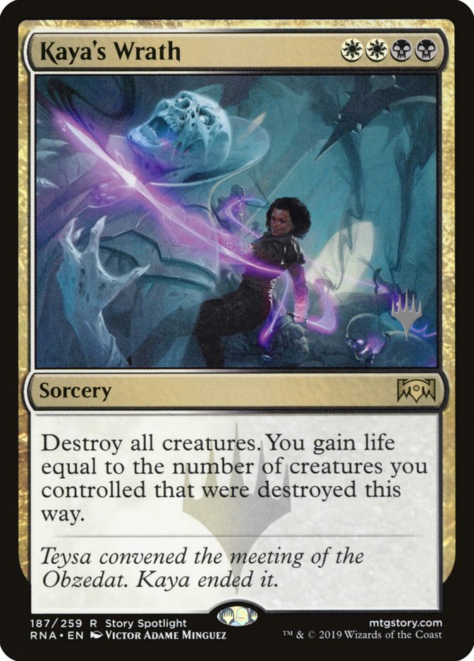 Kaya's Wrath (Promo Pack) [Ravnica Allegiance Promos] - Magic: The Gathering - Card Brawlers | Quebec | Canada |