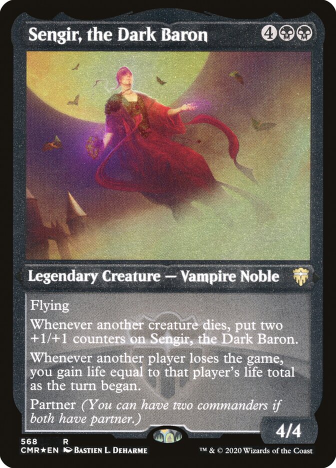Sengir, the Dark Baron (Etched) [Commander Legends] - Magic: The Gathering - Card Brawlers | Quebec | Canada |