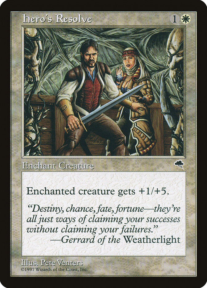 Hero's Resolve [Tempest] - Magic: The Gathering - Card Brawlers | Quebec | Canada |