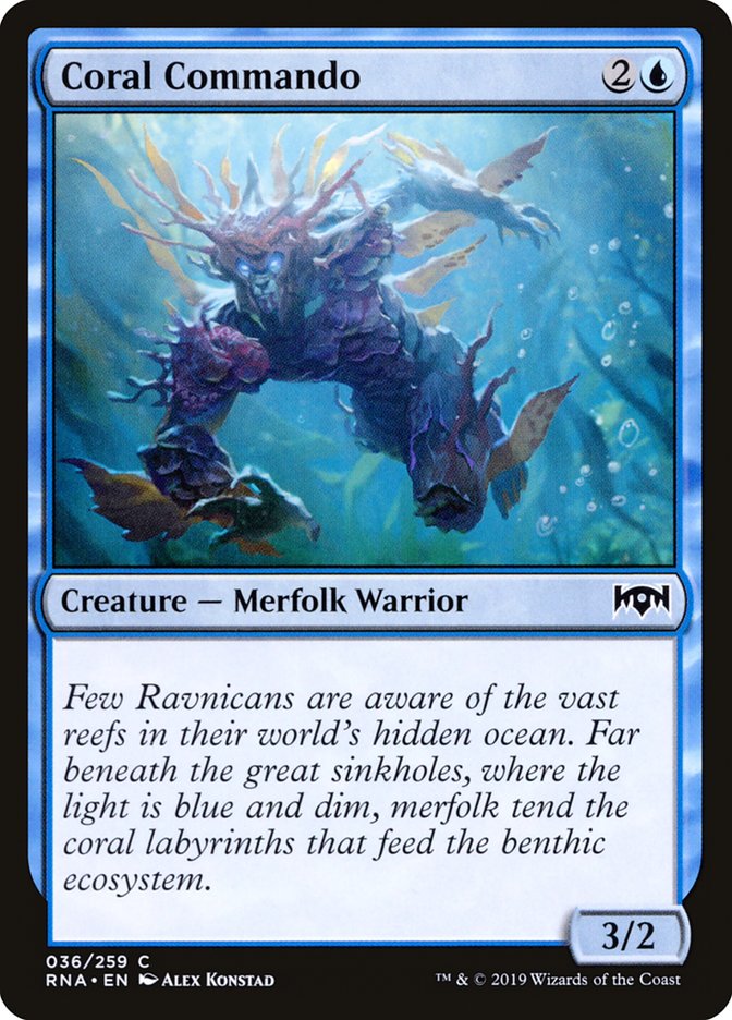 Coral Commando [Ravnica Allegiance] - Magic: The Gathering - Card Brawlers | Quebec | Canada |
