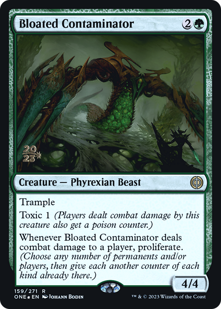 Bloated Contaminator [Phyrexia: All Will Be One Prerelease Promos] - Magic: The Gathering - Card Brawlers | Quebec | Canada |