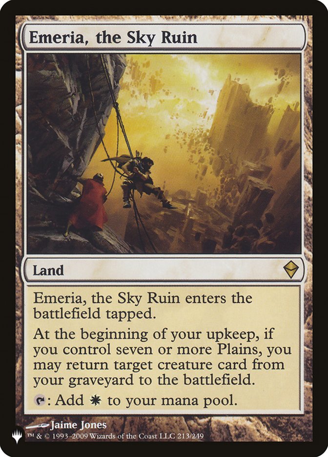 Emeria, the Sky Ruin [The List] - Magic: The Gathering - Card Brawlers | Quebec | Canada |