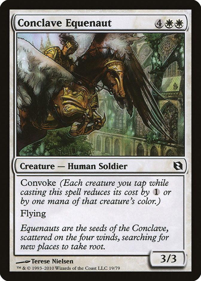 Conclave Equenaut [Duel Decks: Elspeth vs. Tezzeret] - Magic: The Gathering - Card Brawlers | Quebec | Canada |