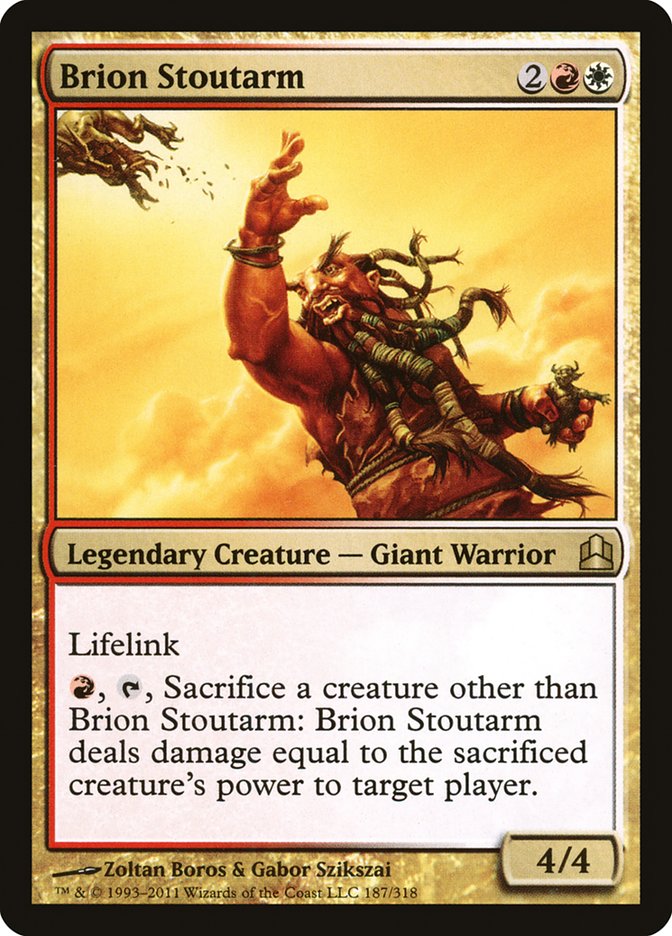 Brion Stoutarm [Commander 2011] - Magic: The Gathering - Card Brawlers | Quebec | Canada |