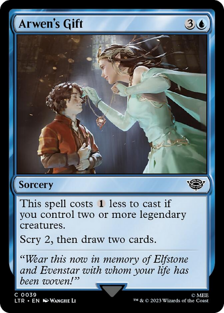 Arwen's Gift [The Lord of the Rings: Tales of Middle-Earth] - Magic: The Gathering - Card Brawlers | Quebec | Canada |