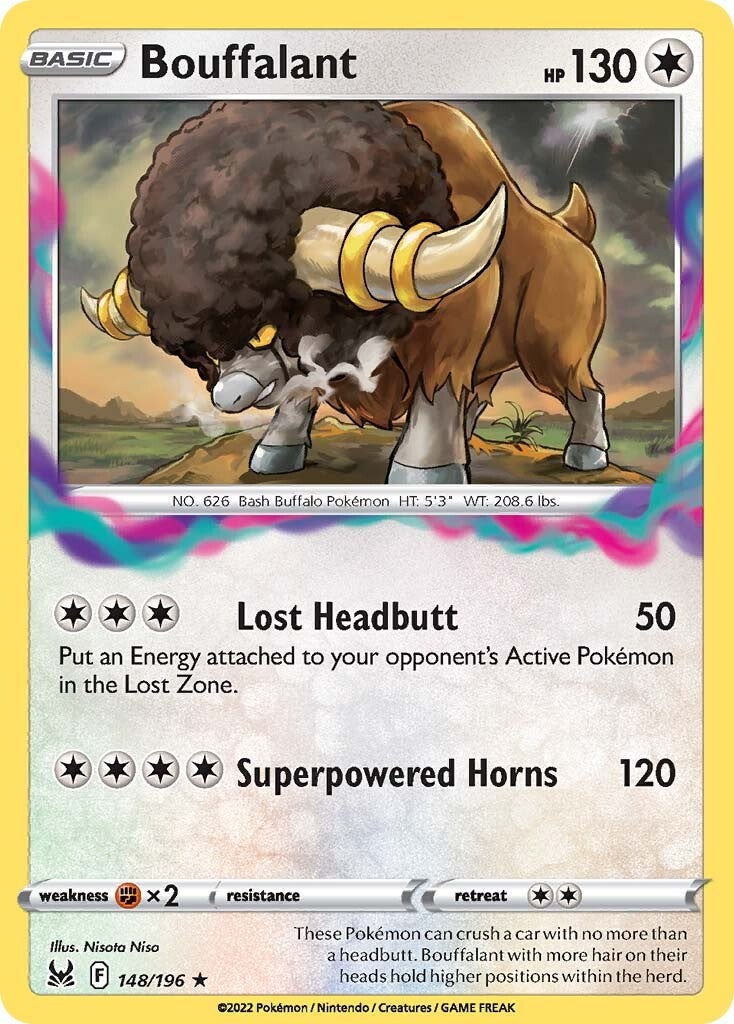 Bouffalant (148/196) [Sword & Shield: Lost Origin] - Pokémon - Card Brawlers | Quebec | Canada |