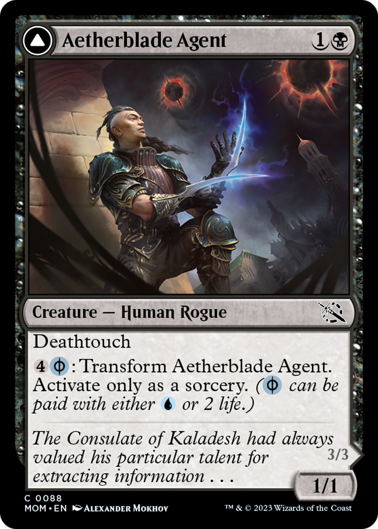 Aetherblade Agent // Gitaxian Mindstinger [March of the Machine] - Magic: The Gathering - Card Brawlers | Quebec | Canada |