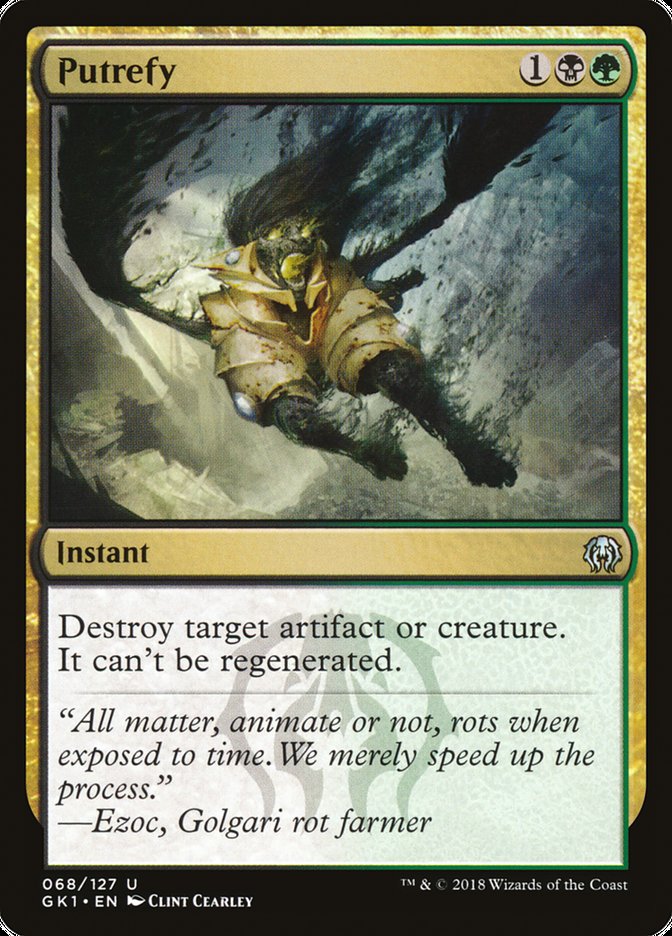Putrefy [Guilds of Ravnica Guild Kit] - Magic: The Gathering - Card Brawlers | Quebec | Canada |