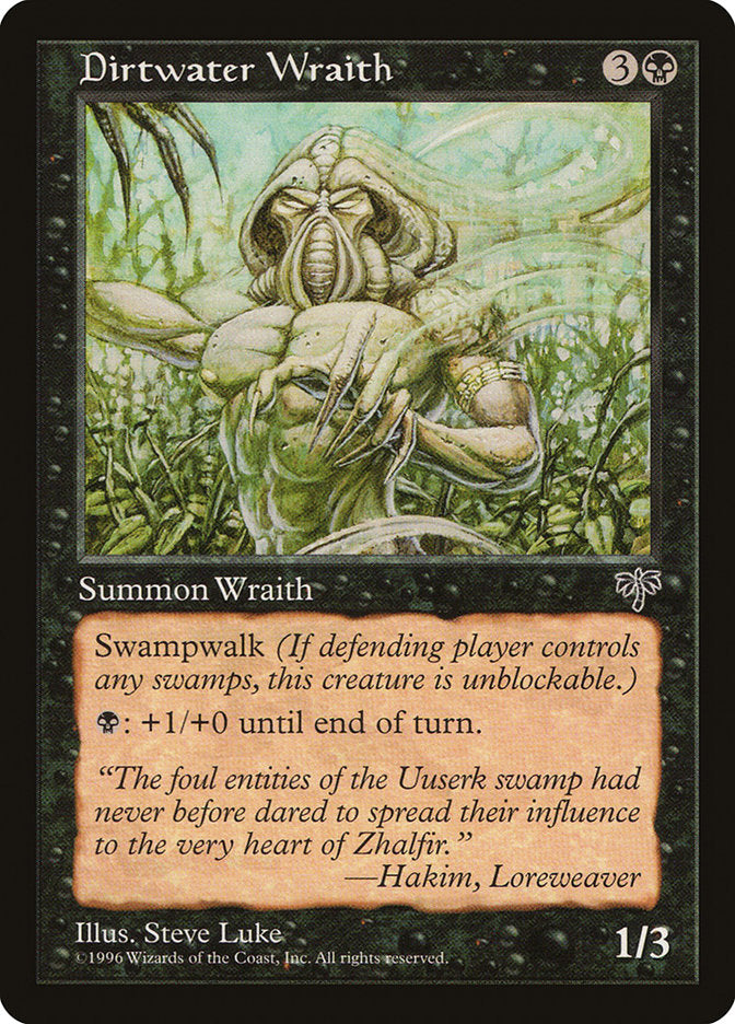 Dirtwater Wraith [Mirage] - Magic: The Gathering - Card Brawlers | Quebec | Canada |