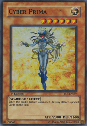 Cyber Prima [EOJ-EN007] Super Rare - Yu-Gi-Oh! - Card Brawlers | Quebec | Canada |