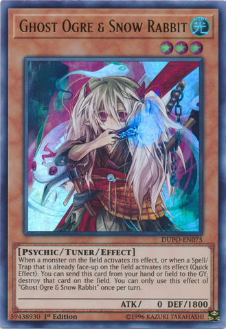 Ogre fantôme et lapin des neiges [Duel Power] [DUPO-EN075] 