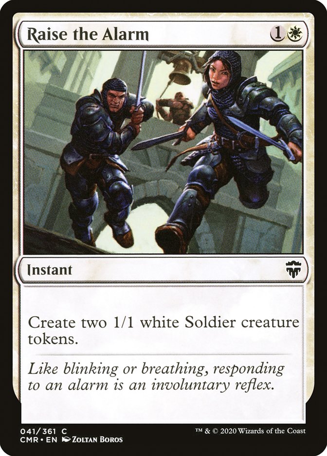 Raise the Alarm [Commander Legends] - Magic: The Gathering - Card Brawlers | Quebec | Canada |
