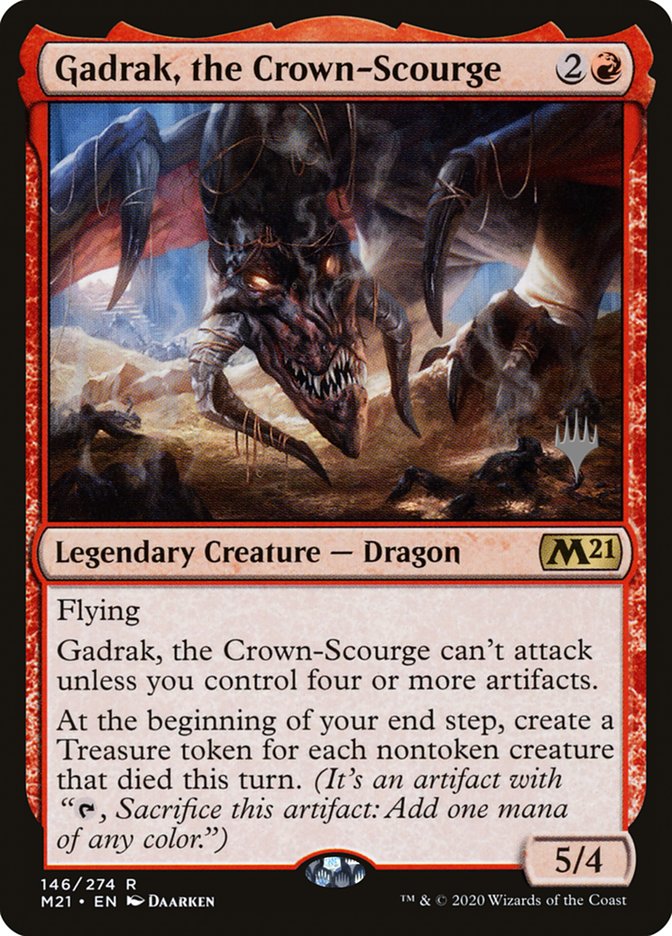 Gadrak, the Crown-Scourge (Promo Pack) [Core Set 2021 Promos] - Magic: The Gathering - Card Brawlers | Quebec | Canada |
