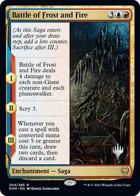Battle of Frost and Fire (Promo Pack) [Kaldheim Promos] - Magic: The Gathering - Card Brawlers | Quebec | Canada |