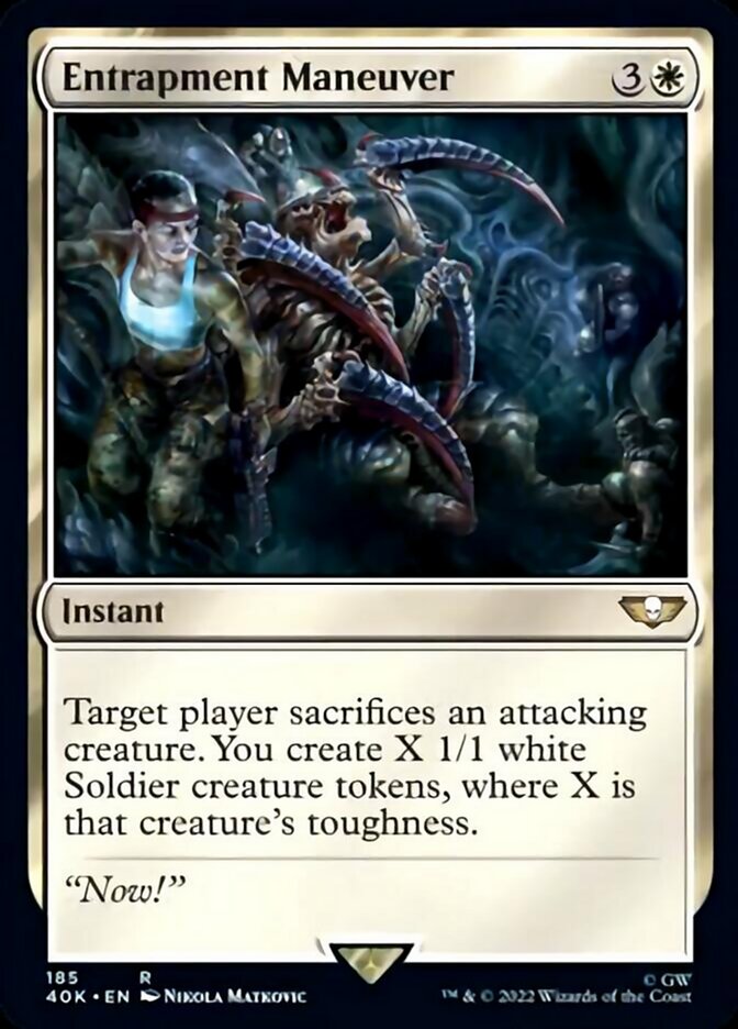 Entrapment Maneuver [Warhammer 40,000] - Magic: The Gathering - Card Brawlers | Quebec | Canada |