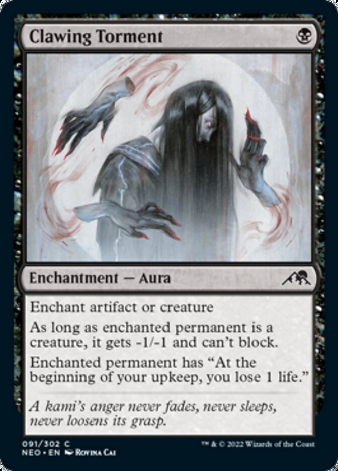 Clawing Torment [Kamigawa: Neon Dynasty] - Magic: The Gathering - Card Brawlers | Quebec | Canada |