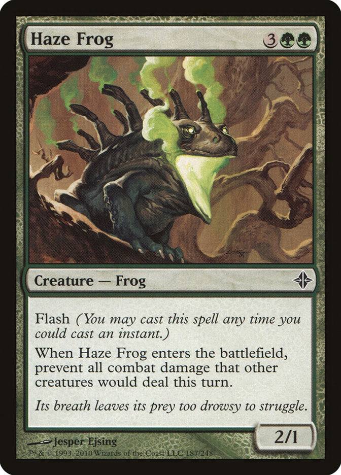 Haze Frog [Rise of the Eldrazi] - Magic: The Gathering - Card Brawlers | Quebec | Canada |