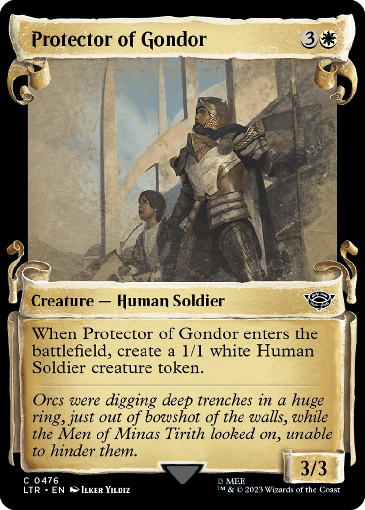 Protector of Gondor [The Lord of the Rings: Tales of Middle-Earth Showcase Scrolls] - Magic: The Gathering - Card Brawlers | Quebec | Canada |