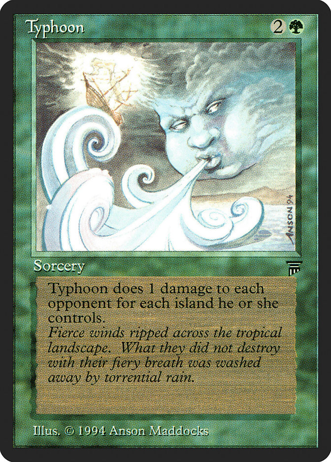 Typhoon [Legends] - Magic: The Gathering - Card Brawlers | Quebec | Canada |
