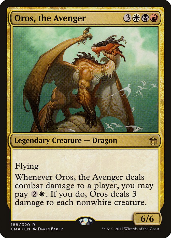 Oros, the Avenger [Commander Anthology] - Magic: The Gathering - Card Brawlers | Quebec | Canada |