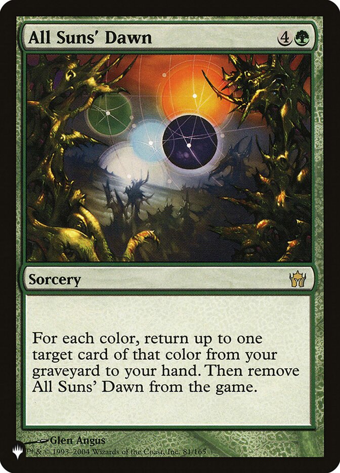 All Suns' Dawn [The List] - Magic: The Gathering - Card Brawlers | Quebec | Canada |