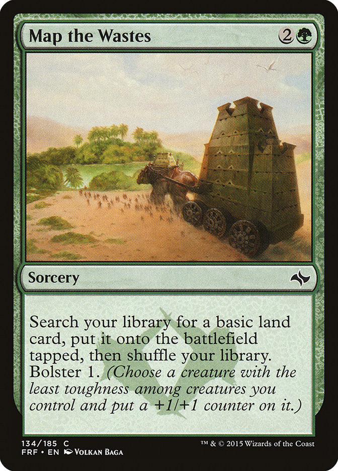 Map the Wastes [Fate Reforged] - Magic: The Gathering - Card Brawlers | Quebec | Canada |