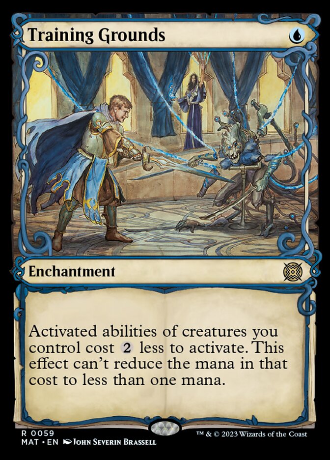 Training Grounds (Showcase) [March of the Machine: The Aftermath] - Magic: The Gathering - Card Brawlers | Quebec | Canada |