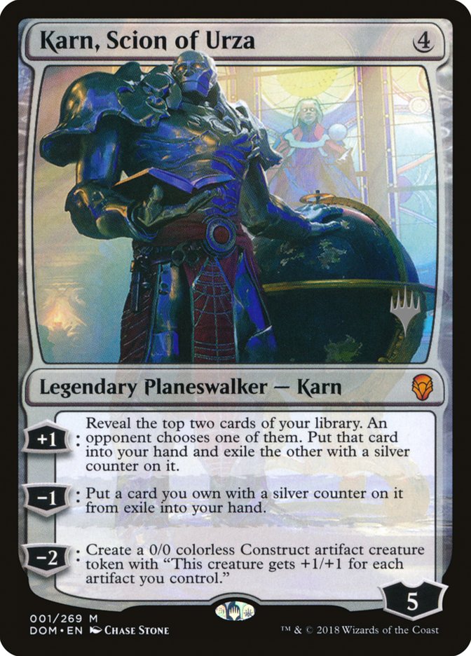 Karn, Scion of Urza (Promo Pack) [Dominaria Promos] - Magic: The Gathering - Card Brawlers | Quebec | Canada |