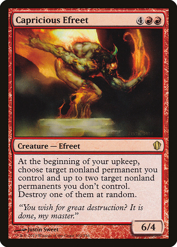 Capricious Efreet [Commander 2013] - Magic: The Gathering - Card Brawlers | Quebec | Canada |